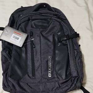 Easton Charcoal and Black Men's Backpack